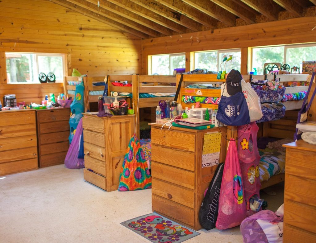 Bunk Life at Lake of the Woods Overnight Girls Summer Camp
