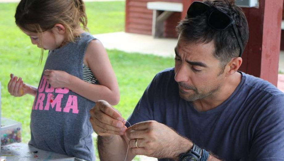 Arts and crafts at Family Camp